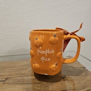 Rae Dunn pumpkin spice mug